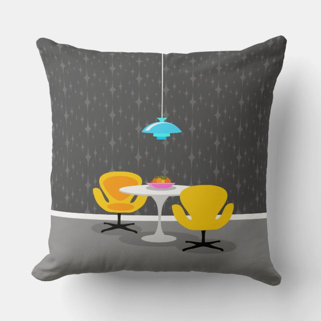 Retro Dining Room Cushion (Front)