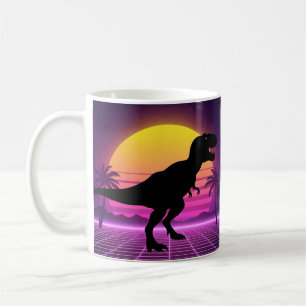 Retro Dino Vibes Coffee Mug