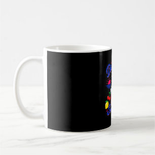 Retro dirty soda social club racoon summer coffee mug