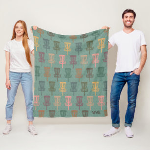 Retro Disc Golf Blanket Gift, Vintage Disc Golf