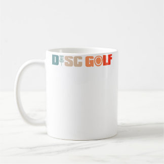 Retro Disc Golf Frolf - Vintage Frisbee Golf Disc  Coffee Mug
