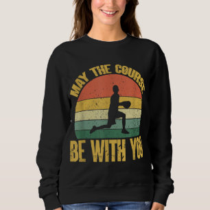 Retro Disc Golf Funny Frisbee Golf Vintage Disc Sp Sweatshirt