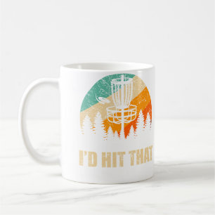 Retro Disc Golf Sport Shirt Sunset Vintage Frisbee Coffee Mug