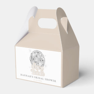 Retro Disco Ball Bridal Shower Favour Box