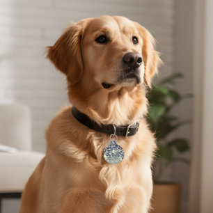 Retro Disco Ball Pet ID Tag – Groovy & Safe!