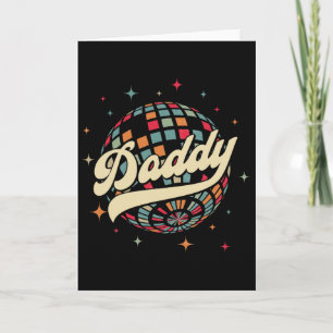 Retro Disco Daddy 60s 70s Mens Party Costume Dad F Card