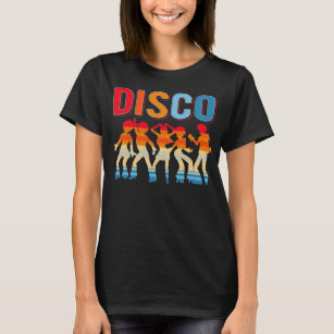 Retro Disco Dancing Girls 70s 80s African Dancer T-Shirt