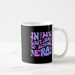 Retro Disco Groovy Hello Summer In My Last Day Of  Coffee Mug