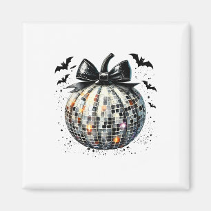 Retro Disco Ll Coquette Pumpkin Halloween Thanksgi Magnet