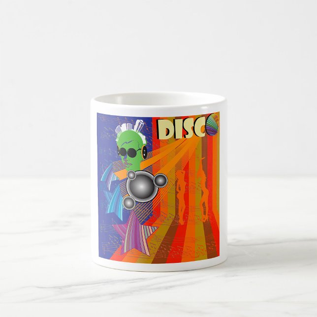 Retro Disco Party 70s Funk Art  Coffee Mug (Creator Uploaded)