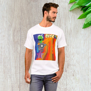 Retro Disco Party 70s Funk Art  T-Shirt