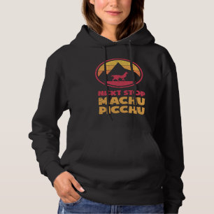 Retro Distressed Cuzco Peru Inca Machu Picchu Hoodie