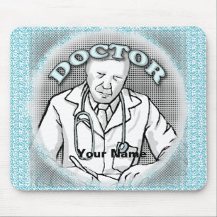 Retro Doctor   Mouse Pad 