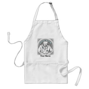 Retro doctor  standard apron