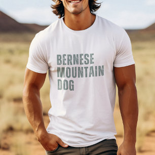 Retro Dog Lovers Gift Bernese Mountain Dog T-Shirt