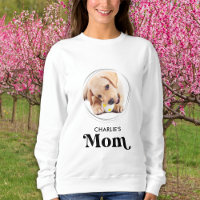 Retro Dog MOM Personalised Puppy Pet Photo