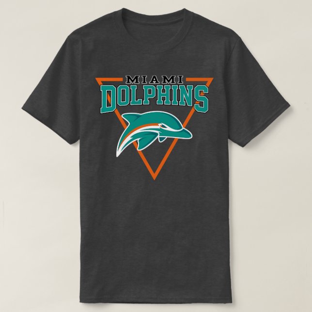 Retro Dolphins T-Shirt (Design Front)