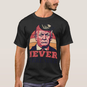 Retro Donald Trump President 2024 Funny Free Trump T-Shirt