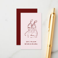 Retro Doodle | Lingerie Size Bridal Shower