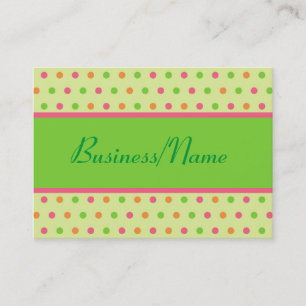 Retro Dot Business Card