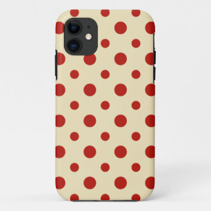 Retro Dots Strawberry&Vanilla iPhone 5/5S Case