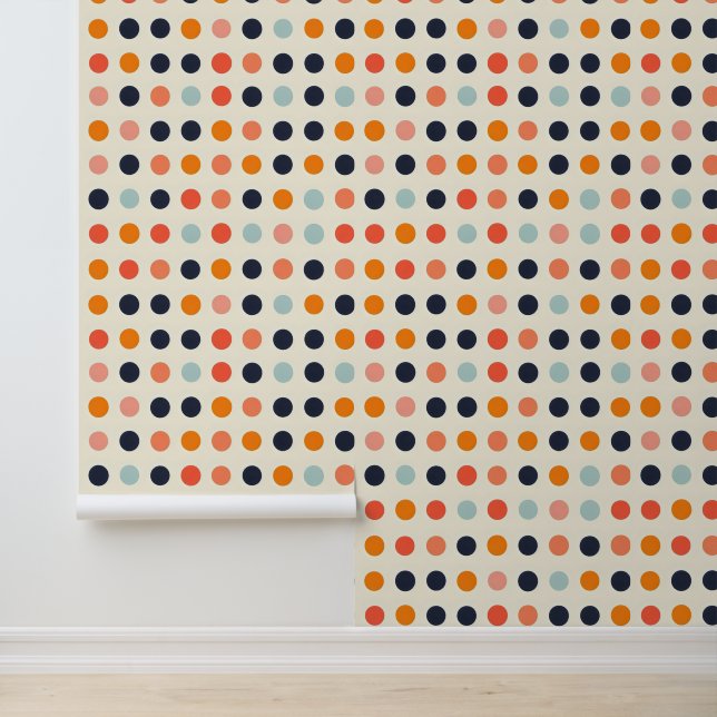 Retro Dotted Pattern Wallpaper (Application)