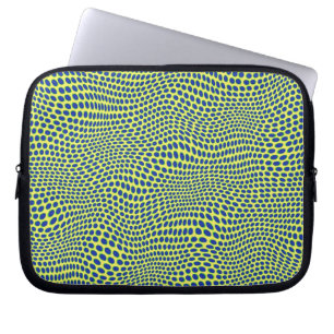 Retro dotty! laptop sleeve