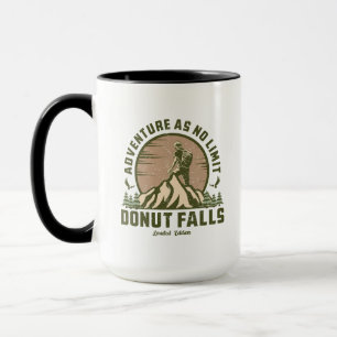 Retro Doughnut Falls Hike Sunset Mug