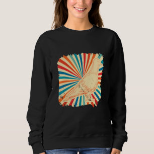 Retro Dove Bird Pigeon Breeding Pigeons 1 Sweatshirt