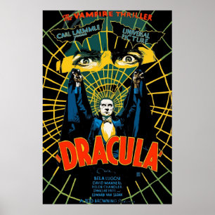 Retro Dracula Poster