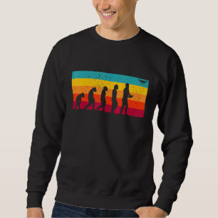 Retro Drone Evolution Drone Pilot Hobby Drone Sweatshirt
