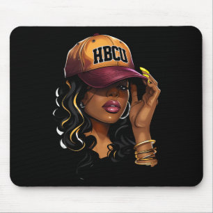 Retro Drug Future Hbcu Grad Black Graduation Hbcu Mouse Pad