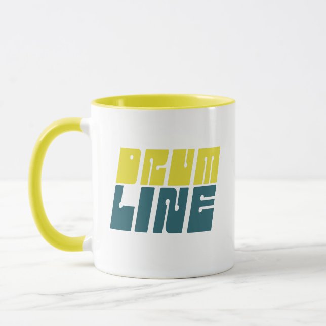 Retro Drumline Mug (Left)