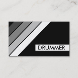 retro DRUMMER Business Card