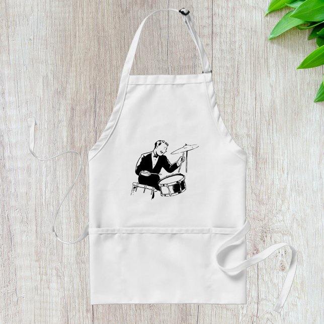 Retro Drummer Standard Apron (Creator Uploaded)