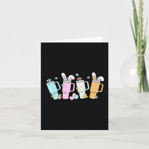 Retro Easter Day Stanley Tumbler Inspired Girls Ki Card