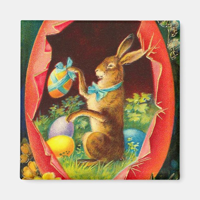 Retro Easter Magnet (Front)