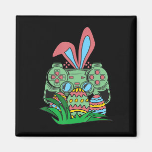 Retro Easter Video Game Easter Gaming Graphics Hap Magnet