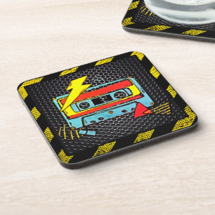 Retro Electric Cassette Coaster