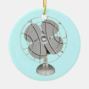 Retro Electric Fan Ornament