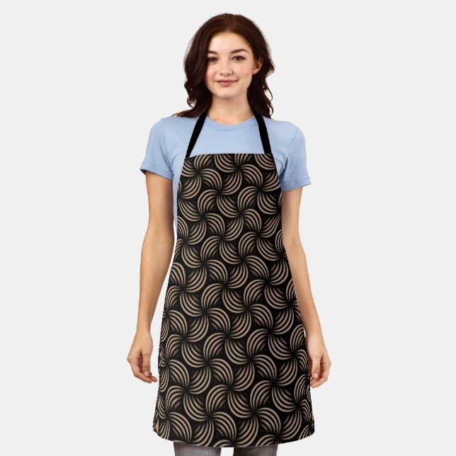 Retro Elegance 3D Apron – Cook in Style! (Worn)