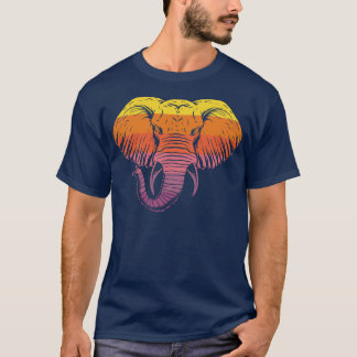 Retro Elephant T-Shirt