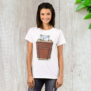 Retro Email Inbox Icon Cartoon Style  T-Shirt