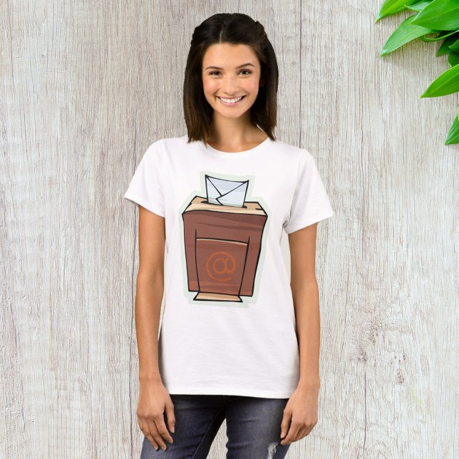 Retro Email Inbox Icon Cartoon Style  T-Shirt (Creator Uploaded)