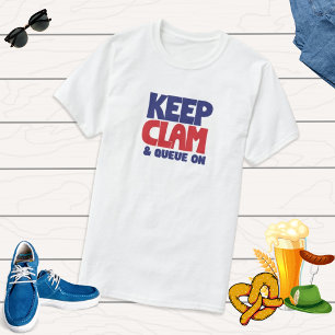 Retro England 70s Style Patriotic Travel Souvenir T-Shirt