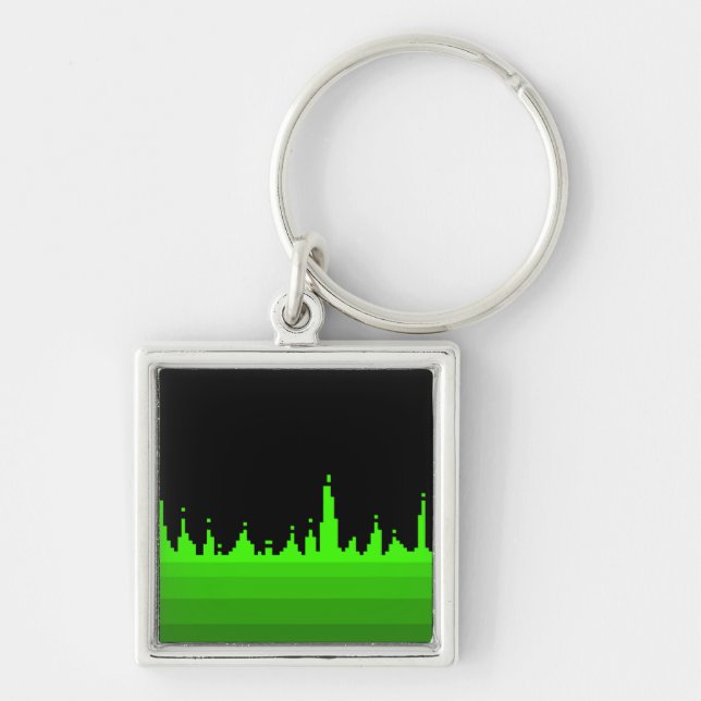 Retro Equalizer Key Ring (Front)