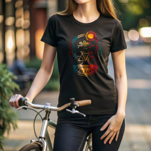 Retro Erie Canal Bike Trail. T-Shirt