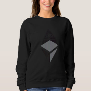 Retro Ethereum Blockchain Crypto Eth Trader White Sweatshirt