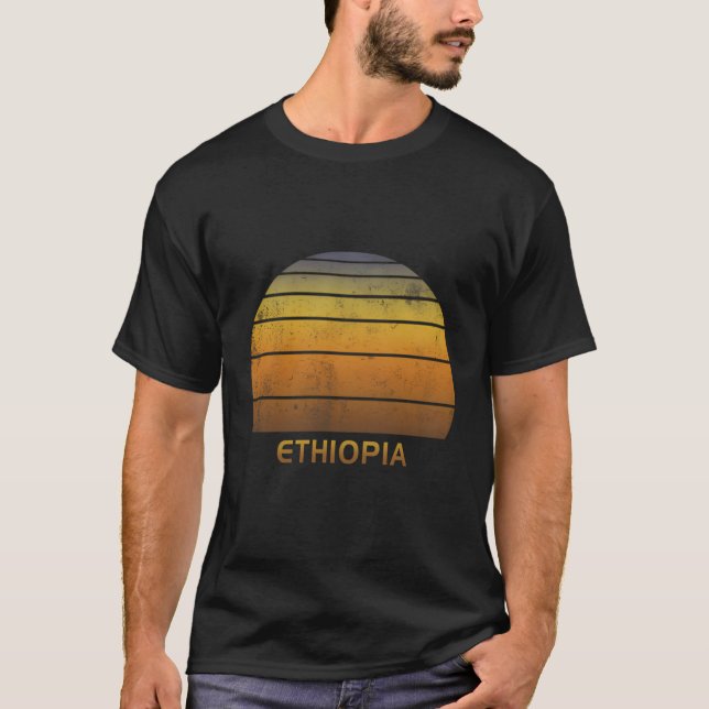 Retro Ethiopia T-Shirt (Front)