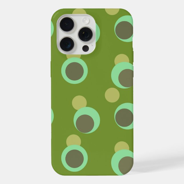 Retro Eucalyptus Fresh Mid-Century  iPhone Case (Back)